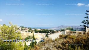 A la venta parcela urbana en la nucia (alicante) con vistas al mar, 670m2 para cosntruír casa independiente