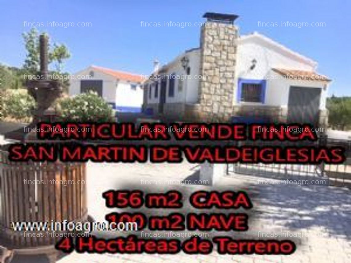 Fotos de A la venta finca rústica: 4 hectáreas de terreno, 156 m2 de casa, 100m2 nave, san martín de valdeiglesias, madrid