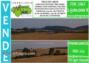 A la venta finca de labor