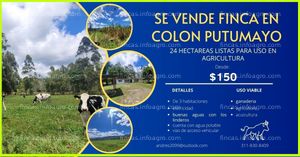 Vendo hermosa finca especializada en agricultura, ideal para aquellos que deseen iniciar o expandir su negocio agrícola.