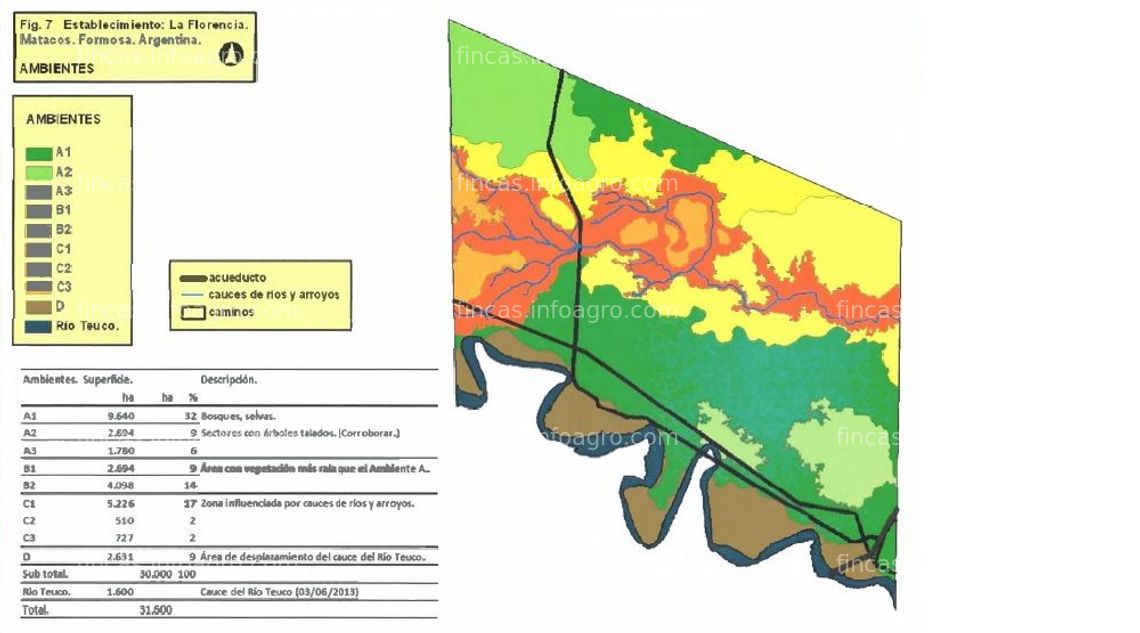 Fotos de Se vende Campo de 30.000 hectáreas con costa de Rio en Formosa